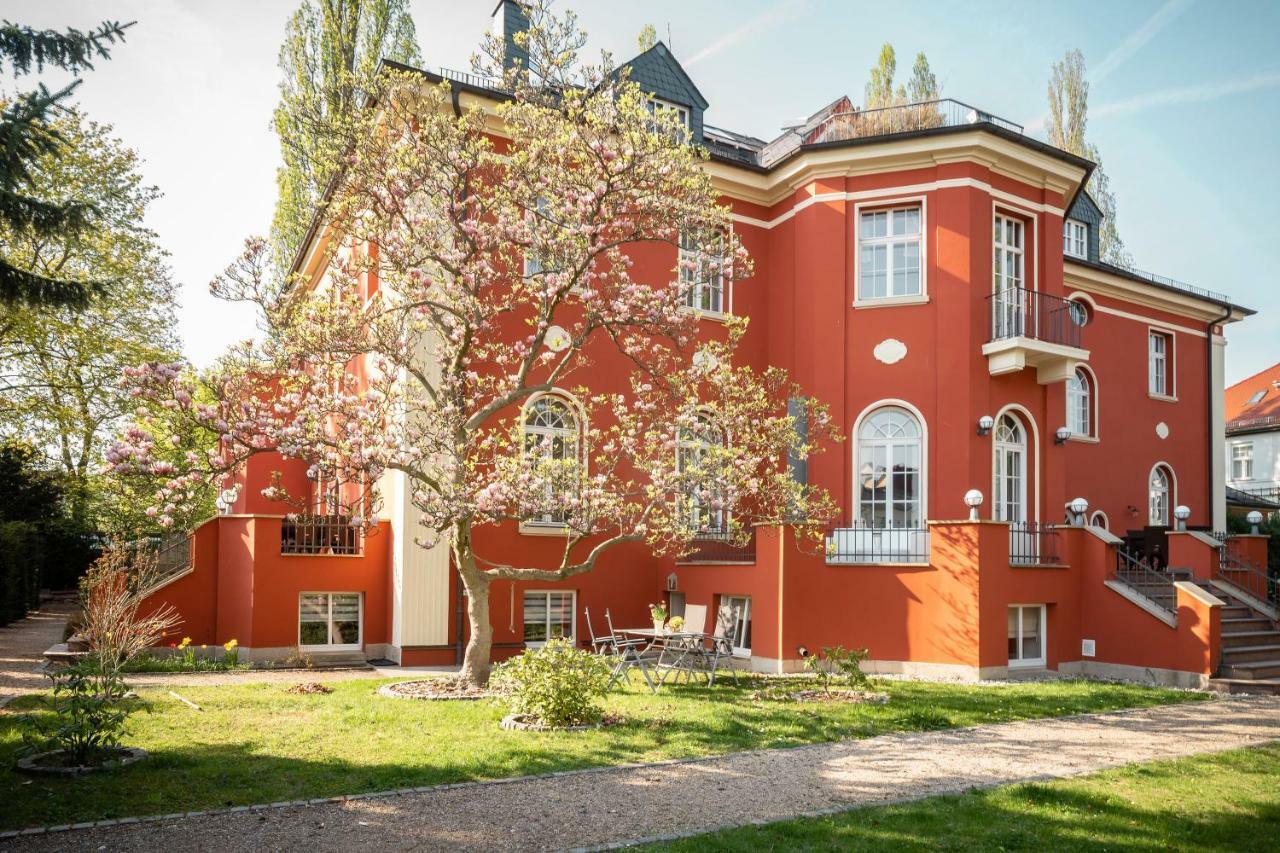 Villa am Park Apartment Dresden Bagian luar foto